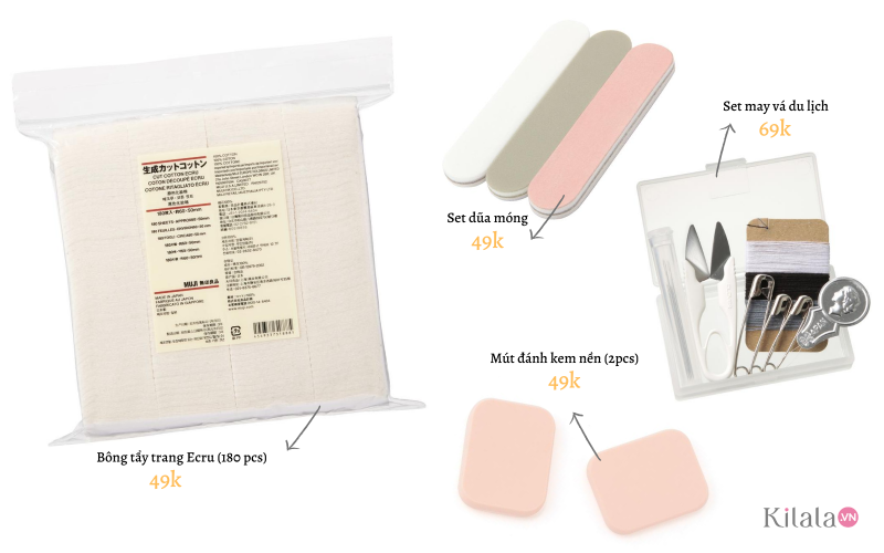 mua gì ở muji - mỹ phẩm